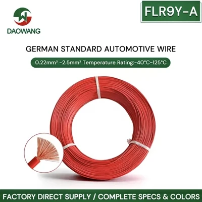 Explorando FLR9Y-A Wire: el 'pequeño guardián' confiable del cableado automotriz